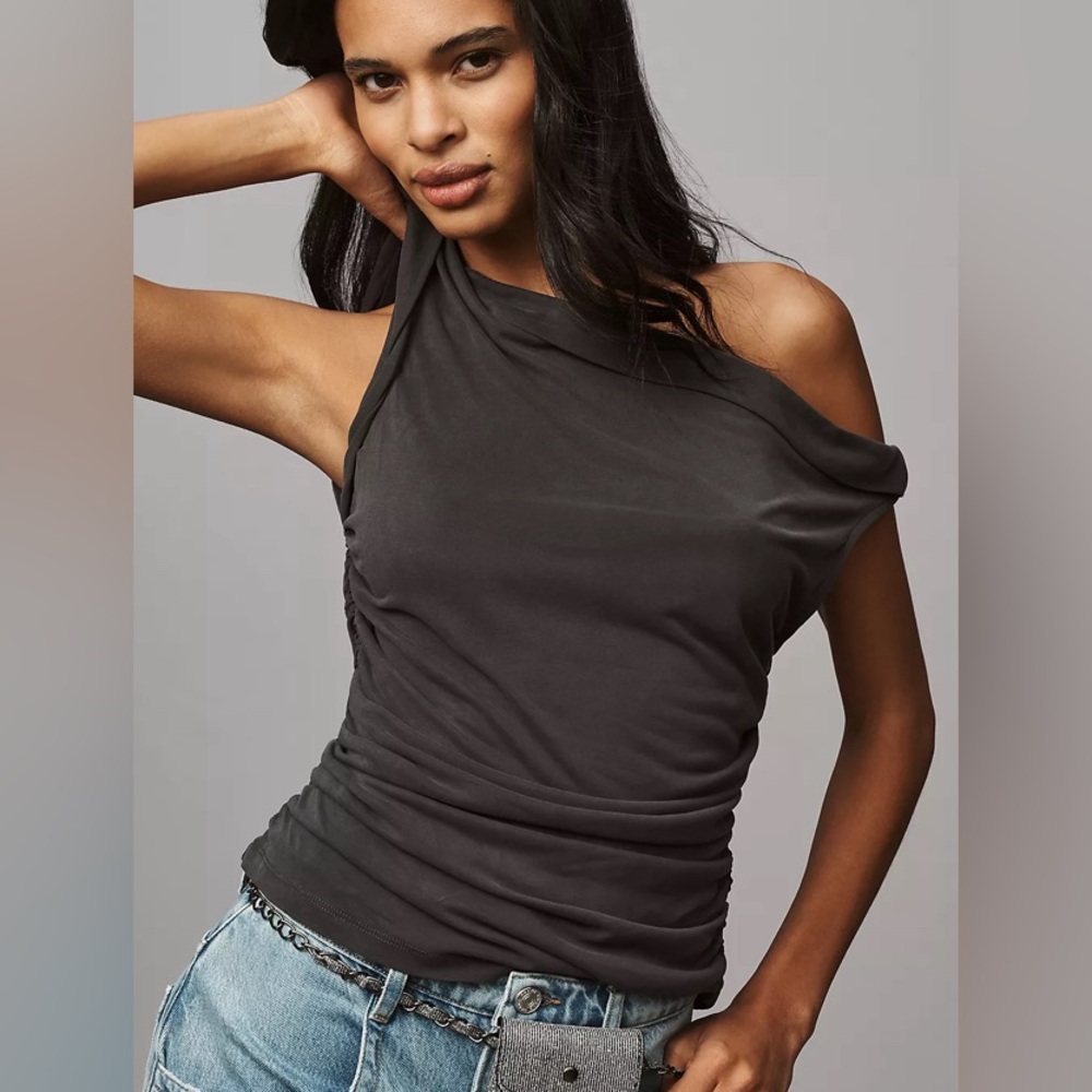 Pilcro One Shoulder Top